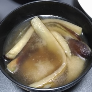 意外と知らない？旨い茄子のみそ汁の作り方☆